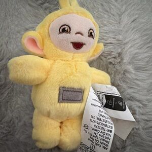 Cheerful Yellow Plush Character Toy